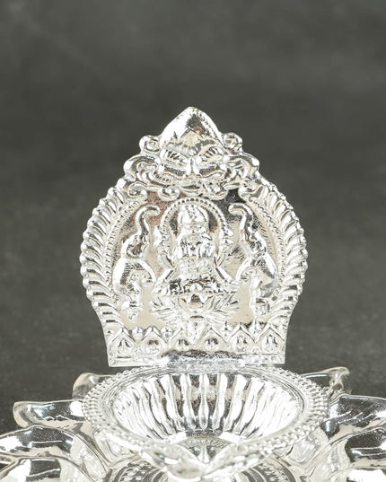 Gajalakshmi Diya with Lotus - 3 inch - WL6026