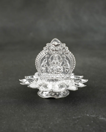 Gajalakshmi Diya with Lotus - 3 inch - WL6026