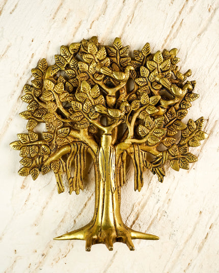 Brass Kalpavriksha Tree - 8 inch - WL6047