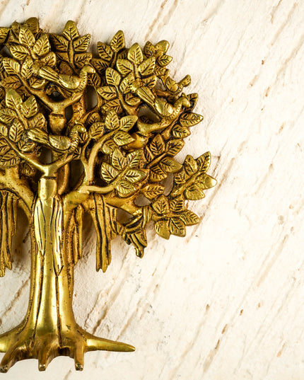 Brass Kalpavriksha Tree - 8 inch - WL6047