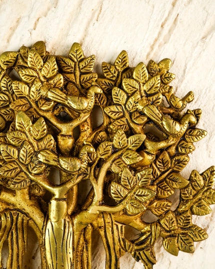 Brass Kalpavriksha Tree - 8 inch - WL6047