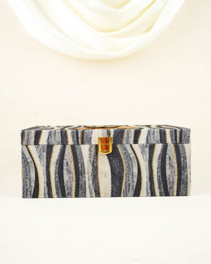Decorative 2 Jar Dry Fruit Box - WL6048