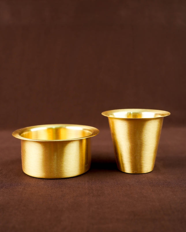 Brass Coffee Dabara Set - WL6055