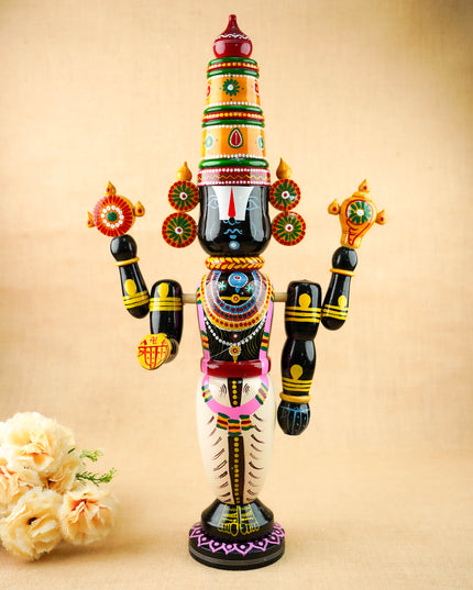 Kondapalli - Tirupathi Balaji Idol - 25 inch - WL6058