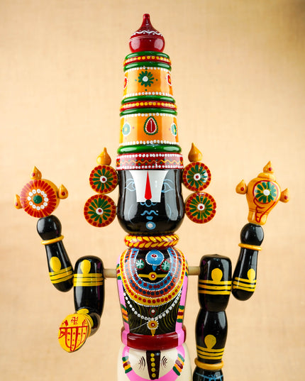 Kondapalli - Tirupathi Balaji Idol - 25 inch - WL6058