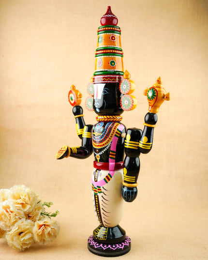 Kondapalli - Tirupathi Balaji Idol - 25 inch - WL6058