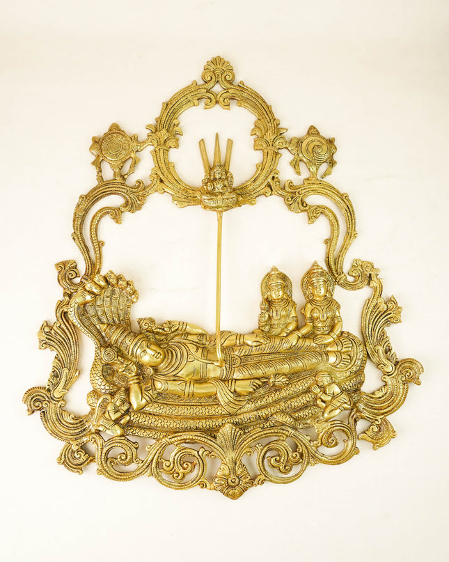 Brass Vishu Lakshmi Wall Hanging - 23 inch - WL6065