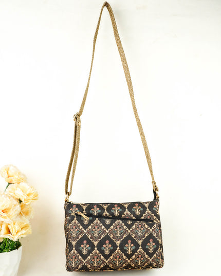 Printed Fabric Sling Bag - WL6068