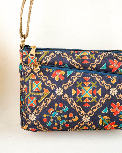 Printed Fabric Sling Bag - WL6068