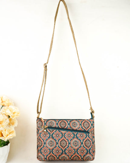 Printed Fabric Sling Bag - WL6068