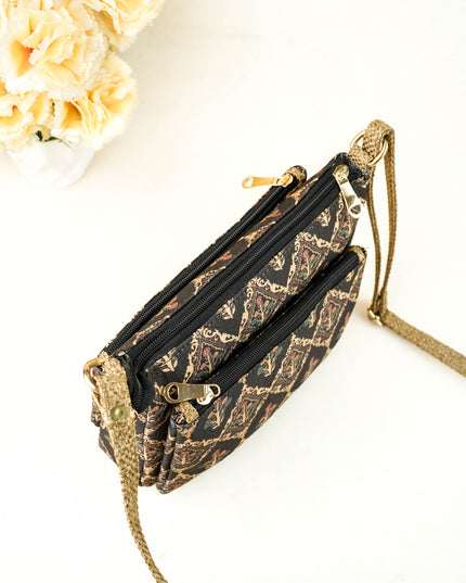 Printed Fabric Sling Bag - WL6068