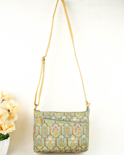 Printed Fabric Sling Bag - WL6068