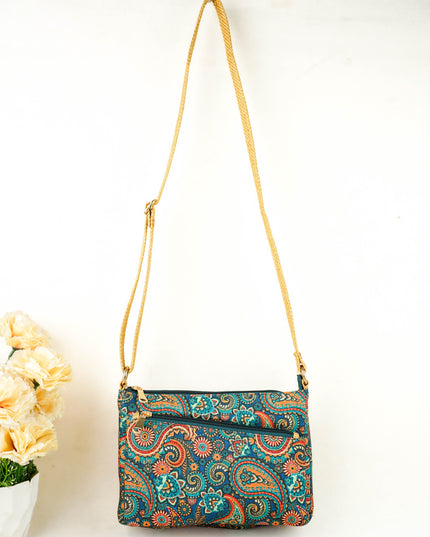 Printed Fabric Sling Bag - WL6068