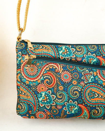 Printed Fabric Sling Bag - WL6068