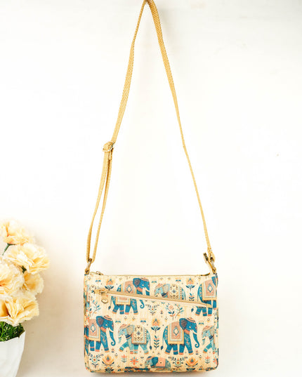 Printed Fabric Sling Bag - WL6068
