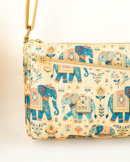 Printed Fabric Sling Bag - WL6068