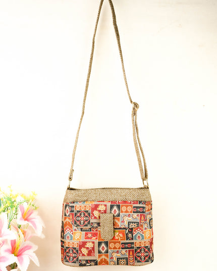 Printed Sling Bag - 9x7 inch - WL6070