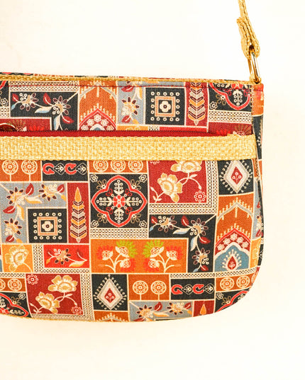 Printed Sling Bag - 10x7 inch - WL6071