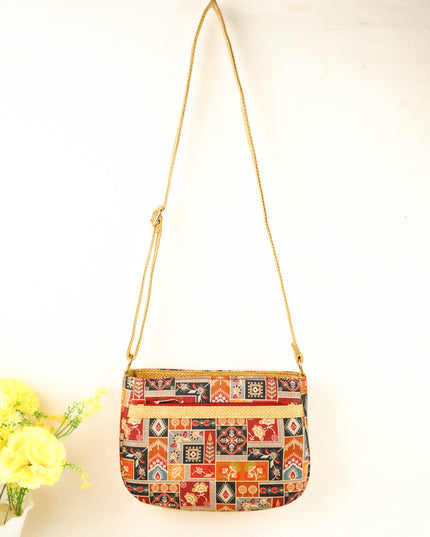 Printed Sling Bag - 10x7 inch - WL6071