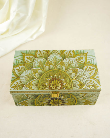 Decorative 2 Jar Dry Fruit Box - WL6084