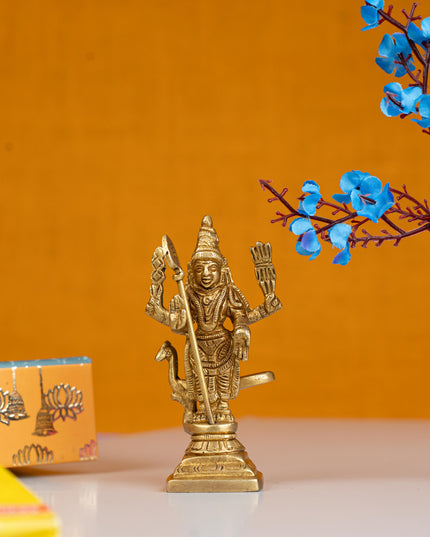 Gift Hamper - String Bag with Murugan, Incense Stick and Kumkum Holder - WMH0003