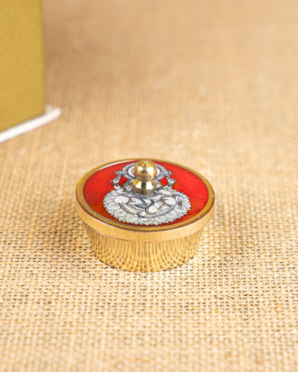 Gift Hamper - Pooja Bowl with Tin and Kumkum - WMH0011