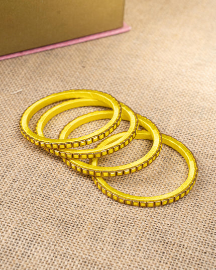 Gift Hamper - Jewel Box and Bangle Holder with Oxidized Earring and Kundan Bangles - WMH0020