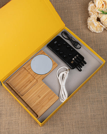 Gift Hamper - Electronic Collection with Charging Cup Warmer and Power Bank - WMH0025