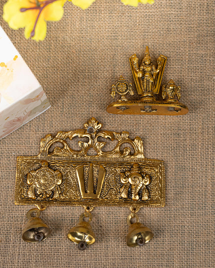 Gift Hamper - Shank Chakra Nama Collection with Hanging and Balaji Stand - WMH0029
