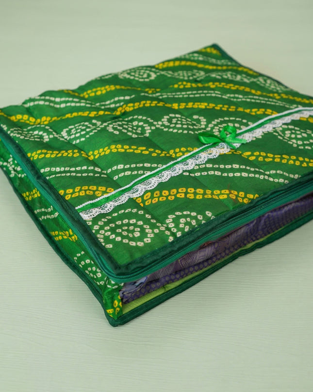 Bandhani Print Saree Cover Combo - Set of 2 - WW0012