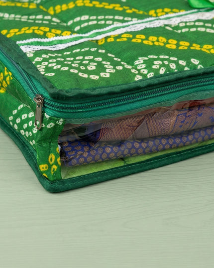 Bandhani Print Saree Cover Combo - Set of 2 - WW0012