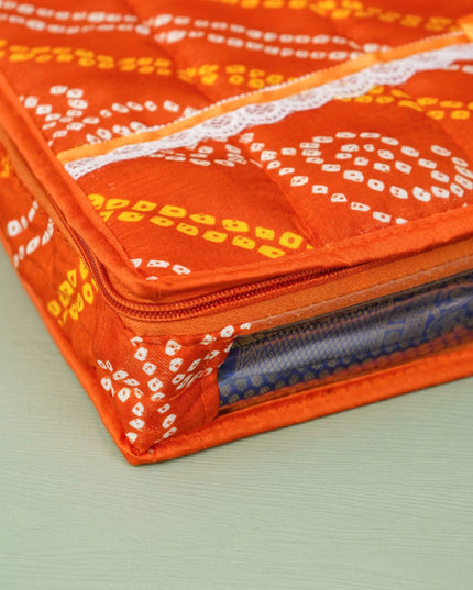 Bandhani Print Saree Cover Combo - Set of 2 - WW0012