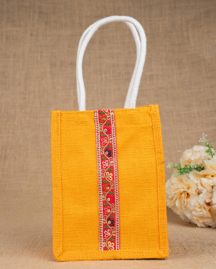 Jute Bag with Lace - WBG1753