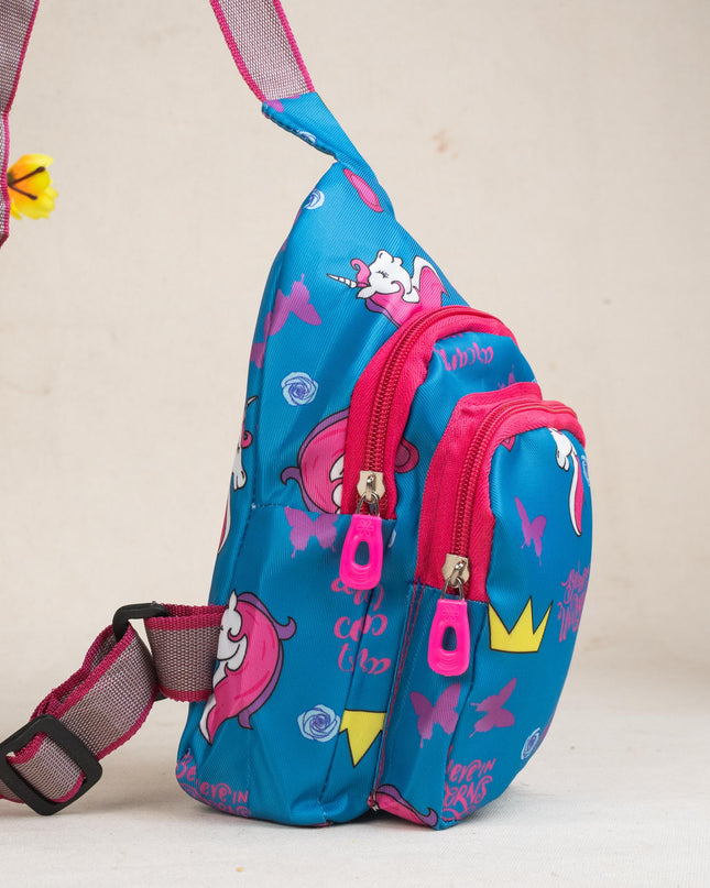Kids Sling Bag - Unicorn - WBG1809-8