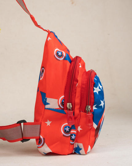 Kids Sling Bag - Captain America - WBG1809-5