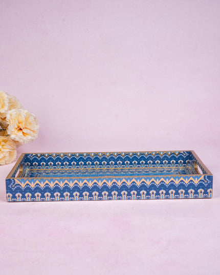 Digital Printed Floral Tray - 13x7 inch - WL5224