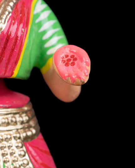 Tanjore Dancing Doll - Kondapalli - 14 inch - WL5357