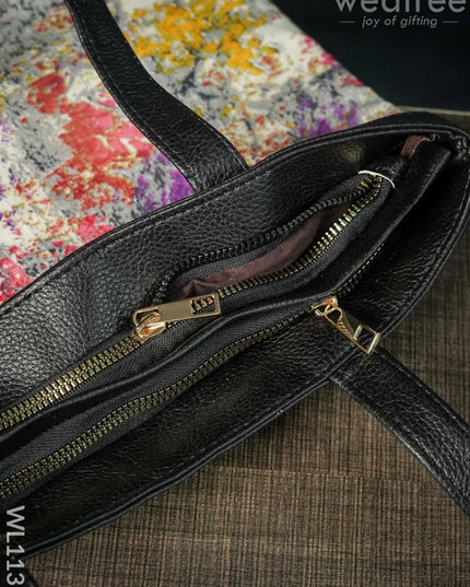 Abstract Print Tote Bag - Wl1135 Regular Handbags