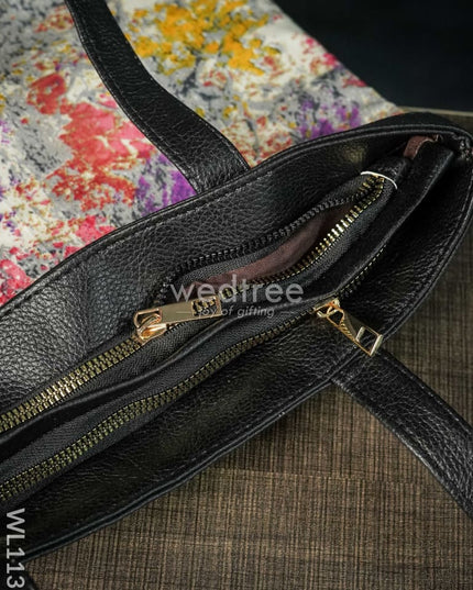 Abstract Print Tote Bag - Wl1135 Regular Handbags