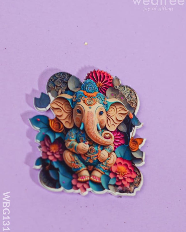 Acrylic Ganesha Fridge Magnet - Wbg1318