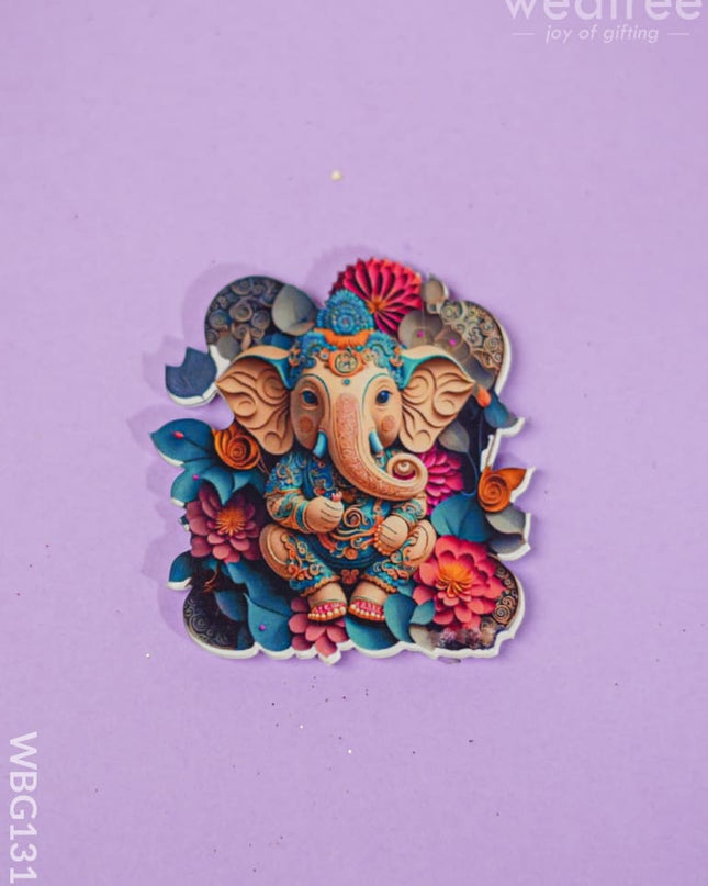 Acrylic Ganesha Fridge Magnet - Wbg1318