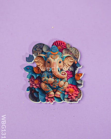 Acrylic Ganesha Fridge Magnet - Wbg1318