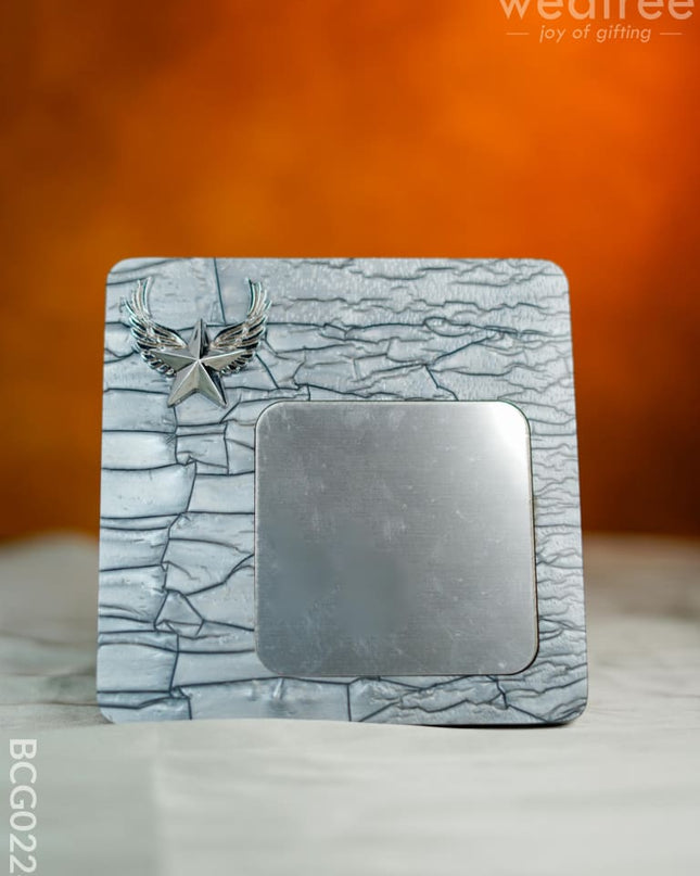 Acrylic Trophy With Winged Star - 6.5 Inch Bcg0224 Branding