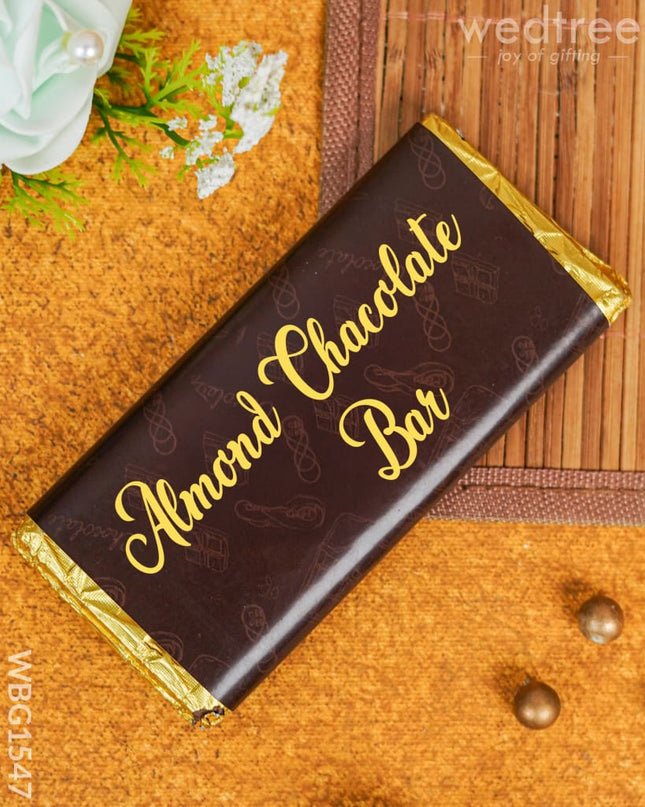 Almond Chocolate Bar - Wbg1547 Add-Ons
