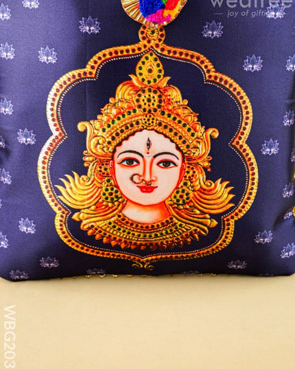 Amman Face Handbag - 9 inch - WBG2034 - Potli Bags