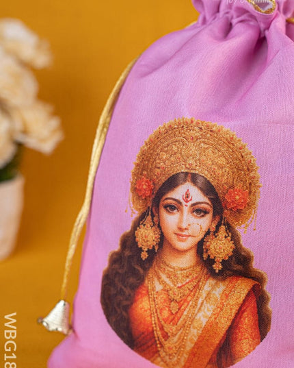 Amman Face String Bag - 10x8 inch - WBG1891 - String Bags