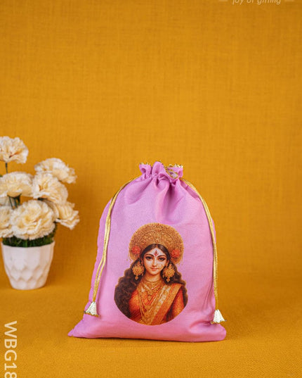 Amman Face String Bag - 10x8 inch - WBG1891 - String Bags