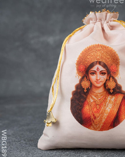Amman Face String Bag - 10x8 inch - WBG1891 - String Bags