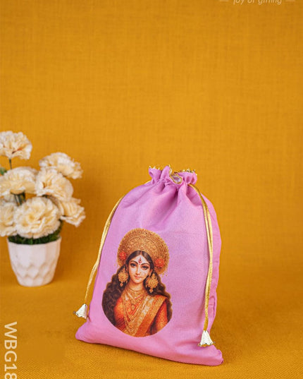 Amman Face String Bag - 10x8 inch - WBG1891 - String Bags