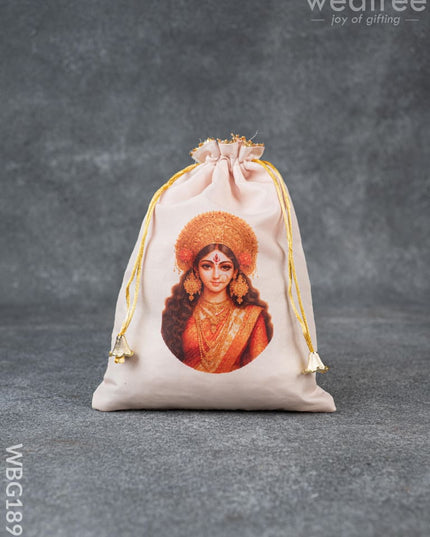 Amman Face String Bag - 10x8 inch - WBG1891 - String Bags